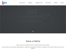 Tablet Screenshot of kitcia.com.br